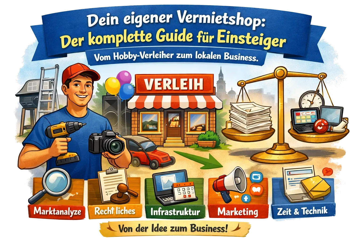 Dein eigener Vermietshop: Der komplette Guide für Einsteiger